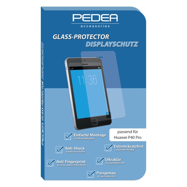 PEDEA Display-Schutzglas für Huawei P40 Pro