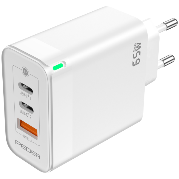 PEDEA Reiselader für USB Type-C (PD), weiß